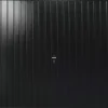 Gliderol Vertical 7&apos; X 6&apos; 6" Non-Insulated Framed Steel Up & Over Garage Door Jet Black -ClearAmber shop 794VP P