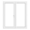 Crystal White UPVC French Door Set 2090 X 1790mm -ClearAmber shop 797JP P