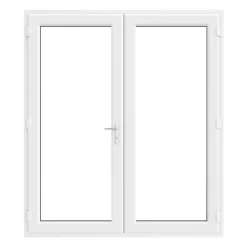 Crystal White UPVC French Door Set 2090 X 1790mm