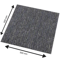 Abingdon Carpet Tile Division Equinox Carpet Tiles Midnight 20 Pack -ClearAmber shop 806VJ A2