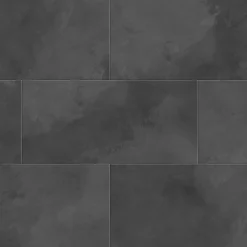 Kraus Stanhope Grey Tile-Effect Vinyl Flooring 2.23m²