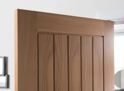 Jeld-Wen Oregon Unfinished Oak Veneer Wooden Cottage Internal Door 1981 X 838mm -ClearAmber shop 83285 A5