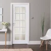 Jeld-Wen 10-Clear Light Primed White Wooden 10-Panel Internal Door 1981 X 686mm -ClearAmber shop 864JK P
