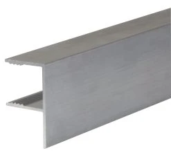 ALUKAP-XR Silver 32mm F-Section Glazing Bar 30mm X 4000mm