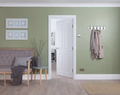 Jeld-Wen Atherton Primed White Wooden 4-Panel Internal Fire Door 1981 X 838mm 6 Jeld-Wen Atherton Primed White Wooden 4-Panel Internal Fire Door 1981 X 838mm -ClearAmber shop 8989V A1