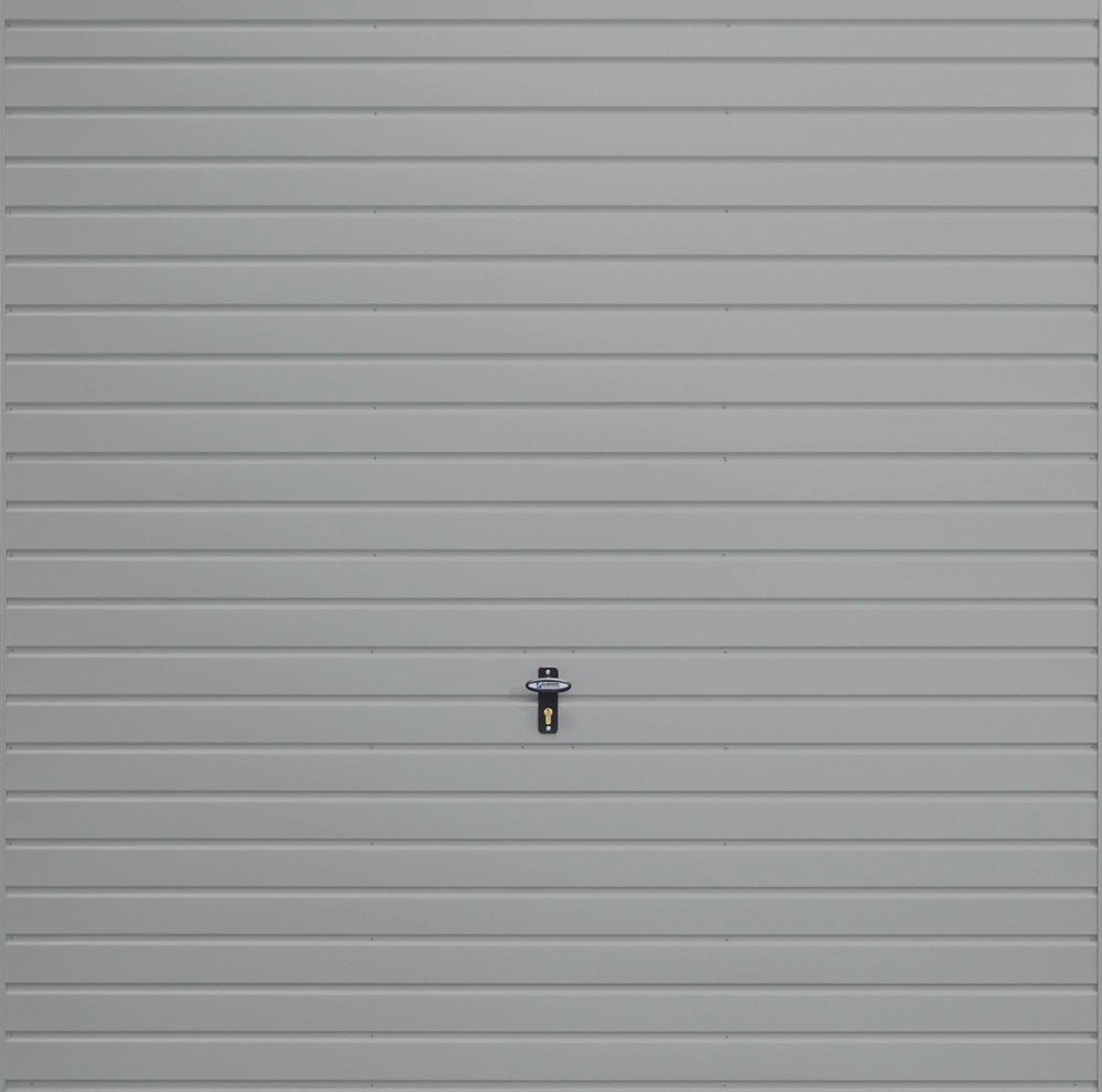 Gliderol Horizontal 7' 6" X 6' 6" Non-Insulated Framed Steel Up & Over Garage Door Light Grey 3 Gliderol Horizontal 7' 6" X 6' 6" Non-Insulated Framed Steel Up & Over Garage Door Light Grey