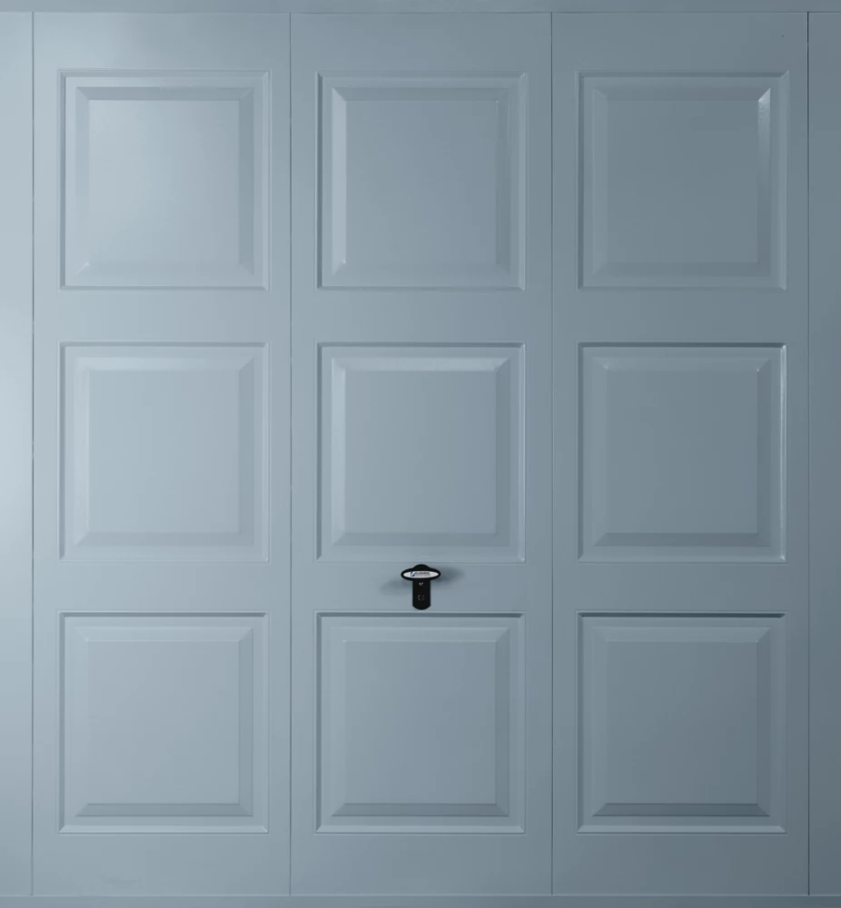 Gliderol Georgian 8' X 6' 6" Non-Insulated Frameless Steel Up & Over Garage Door Traffic Grey 3 Gliderol Georgian 8' X 6' 6" Non-Insulated Frameless Steel Up & Over Garage Door Traffic Grey