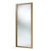 Spacepro Shaker 1-Door Sliding Wardrobe Door Oak Frame Mirror Panel 762 X 2260mm -ClearAmber shop 9616V P