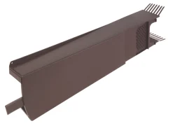 Glidevale Brown Universal Dry Verge Tile Units 10 Pack