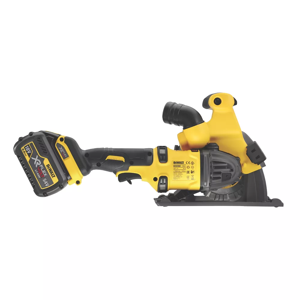 DeWalt DCG200T2-GB 125mm 54V 2 X 6.0Ah Li-Ion XR FlexVolt Brushless Cordless Wall Chaser 4 DeWalt DCG200T2-GB 125mm 54V 2 X 6.0Ah Li-Ion XR FlexVolt Brushless Cordless Wall Chaser - Image 2