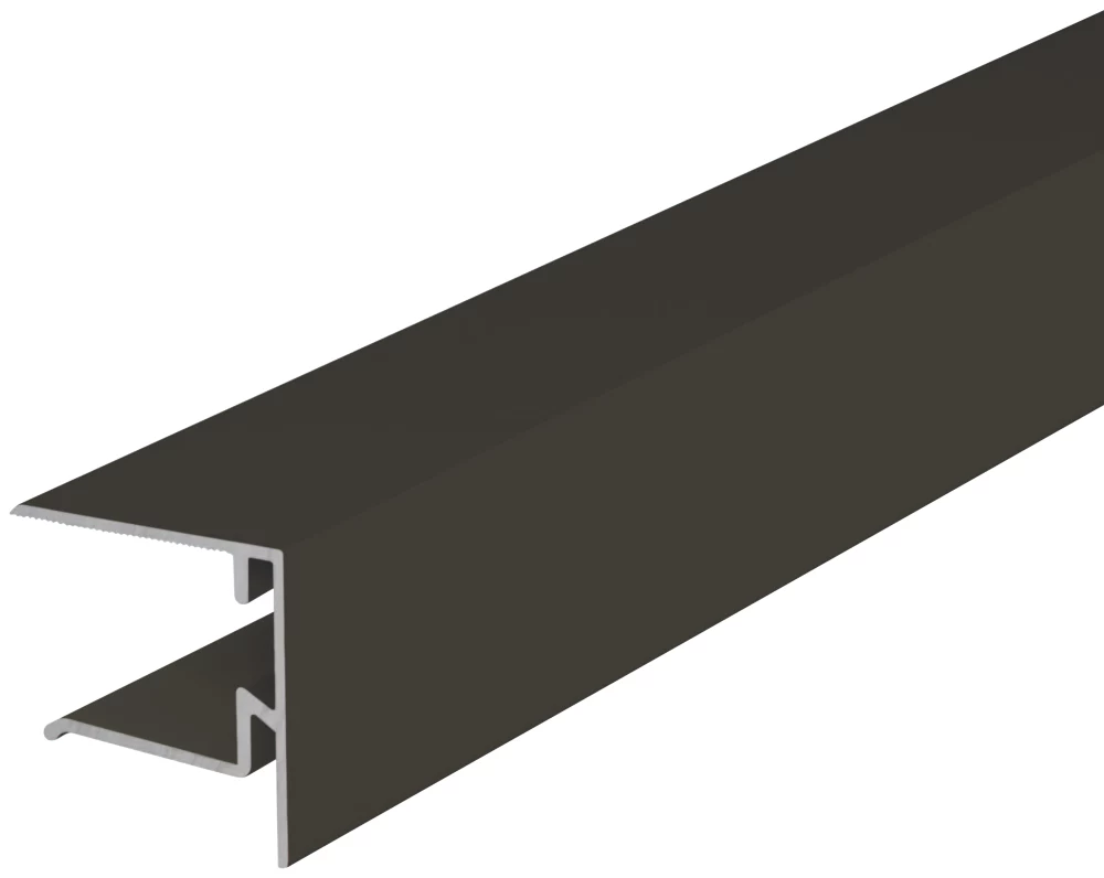 ALUKAP-XR Brown 25mm Sheet End Stop Bar 40mm X 4800mm 3 ALUKAP-XR Brown 25mm Sheet End Stop Bar 40mm X 4800mm