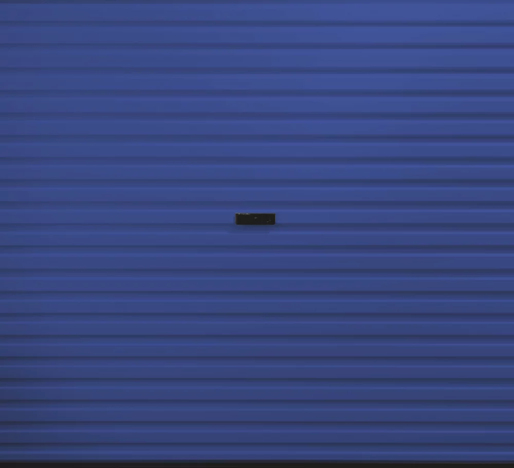Gliderol 6' 11" X 7' Non-Insulated Steel Roller Garage Door Ultramarine Blue 3 Gliderol 6' 11" X 7' Non-Insulated Steel Roller Garage Door Ultramarine Blue