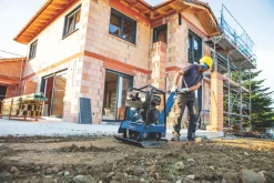 Scheppach HP3000S 9hp Petrol Reversible Compaction Plate 730 X 450mm -ClearAmber shop 9784V A3