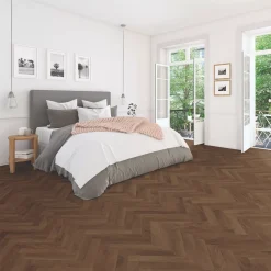Kraus Aversley Oak Wood-Effect Vinyl Flooring 2.34m² -ClearAmber shop 995TT A1